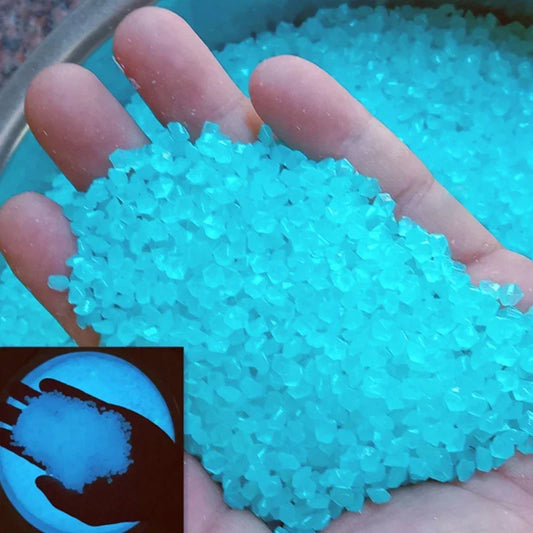 Glow in Dark Luminous Pebbles for Garden & Aquarium Decor