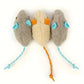 3/7PC Plush Rat Cat Toys | Durable Linen & Interactive Fun