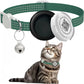 Airtag Cat Collar for Easy Tracking & Safety - Reflective QR ID