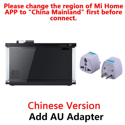 Xiaomi Mijia MYG100 Smart Fish Tank - App Control, Auto Feeder