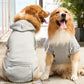 Plaid Reversible Dog Winter Coat - Warm Pet Jacket for Canadian Winters