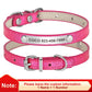 Personalized Bling Leather Cat & Small Dog Collar with Engraved ID