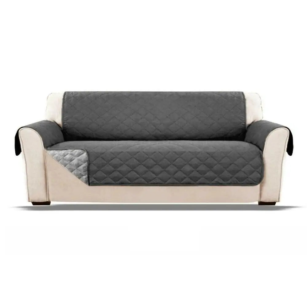 Waterproof Quilted Sofa Cover | Pet & Kid Couch Protector Slipcover