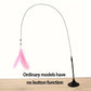 Interactive Cat Teaser Toy | Suction Cup Feather Bell Wand