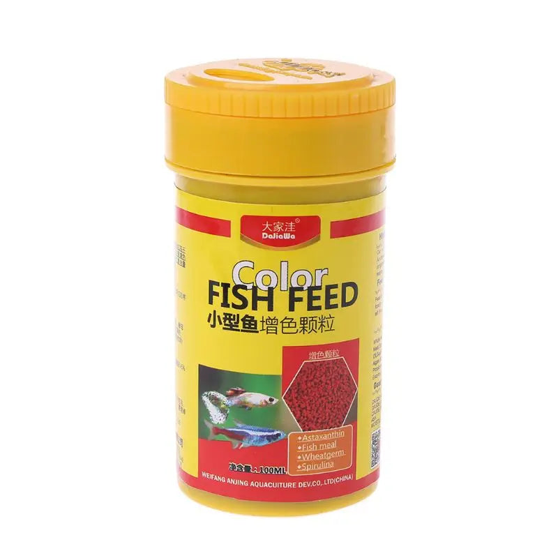 Premium Spirulina Tropical Fish Food - Enhances Fish Colour