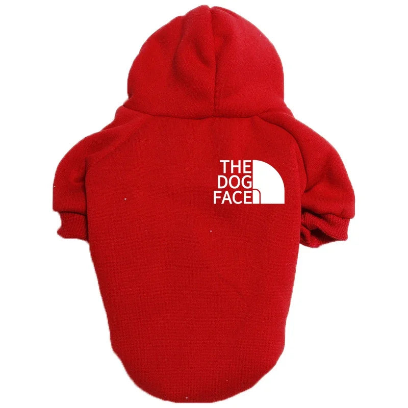 The Dog Face Inspired Warm Dog Hoodie & Wind Coat - All Sizes