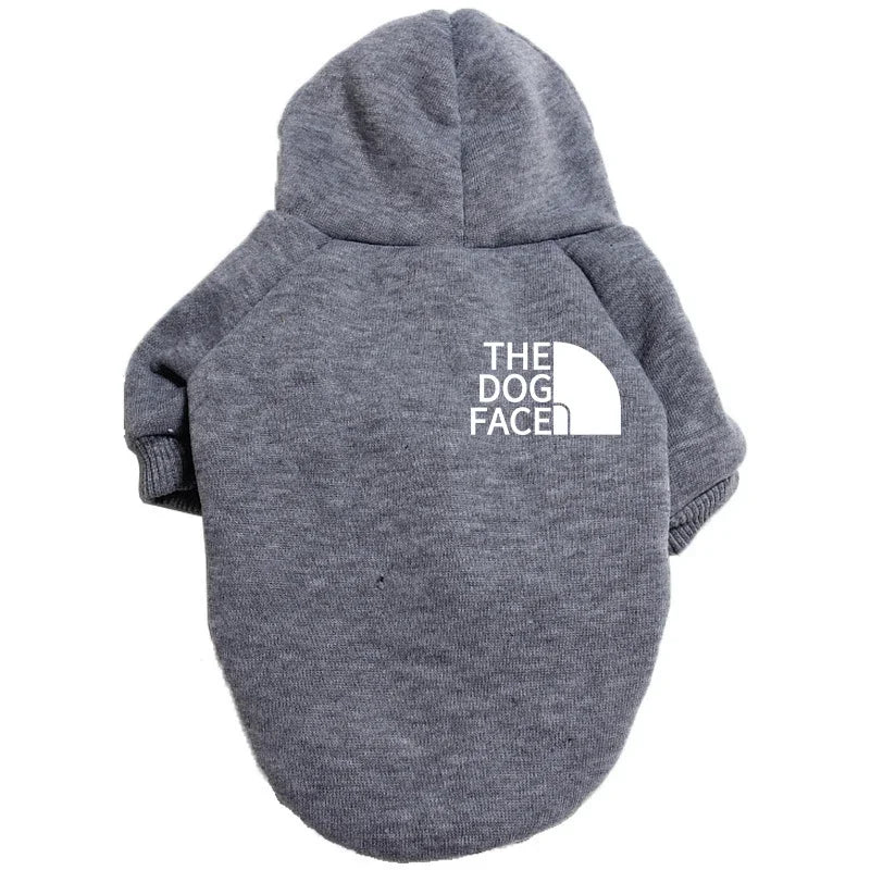The Dog Face Inspired Warm Dog Hoodie & Wind Coat - All Sizes