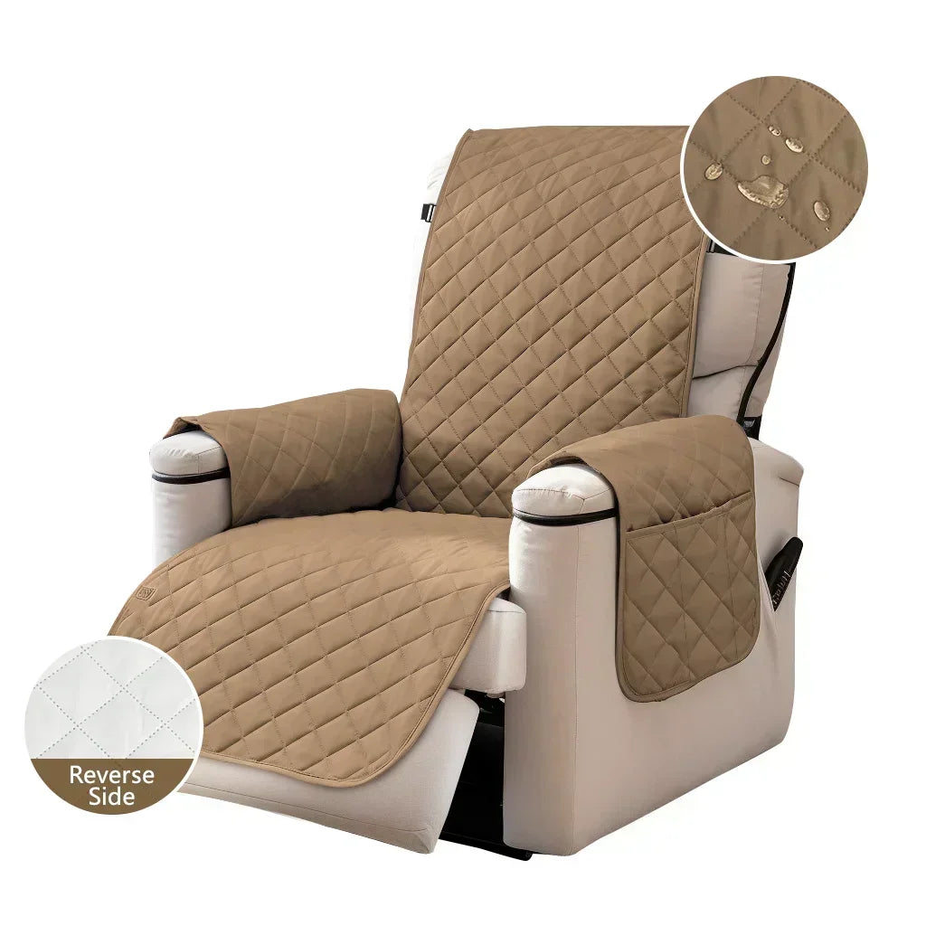 Waterproof Non-Slip Recliner Sofa Cover | Pet & Kid Friendly