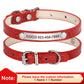 Personalized Bling Leather Cat & Small Dog Collar with Engraved ID
