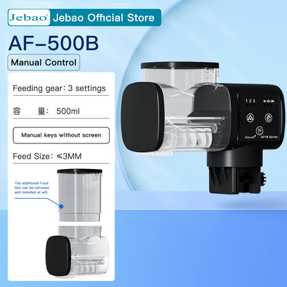 Jebao Jecod Smart WiFi Automatic Aquarium Fish Feeder 2024