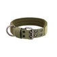 Tactical Nylon Dog Collar - Adjustable & Durable for Med/Lrg Dogs